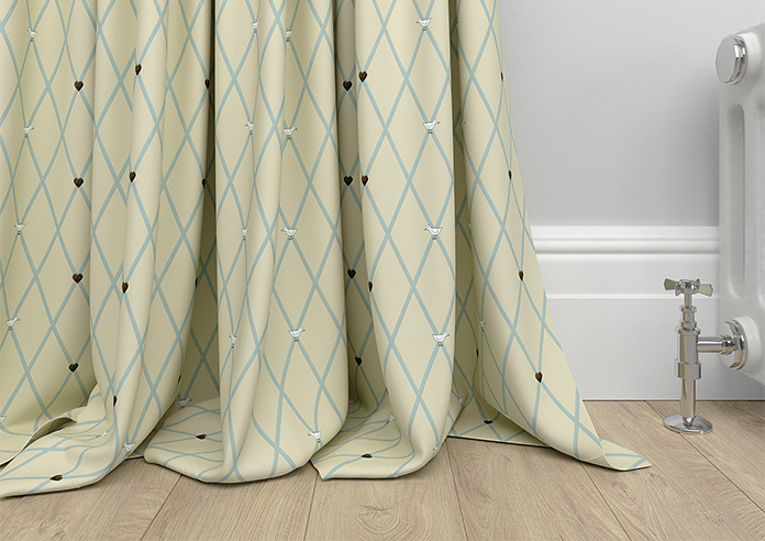Puddle Down, Trellis Shell - Made to Measure Curtains - Image 6